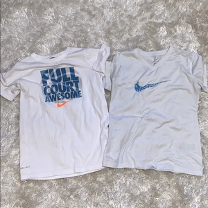 Nike white t shirt bundle‎